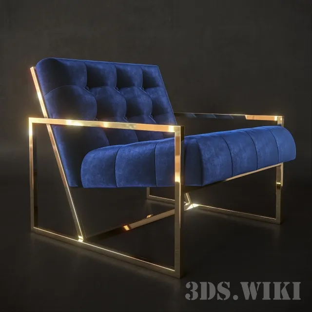 furniture – Lounge Chair – Jonathan Adler 3ds Max