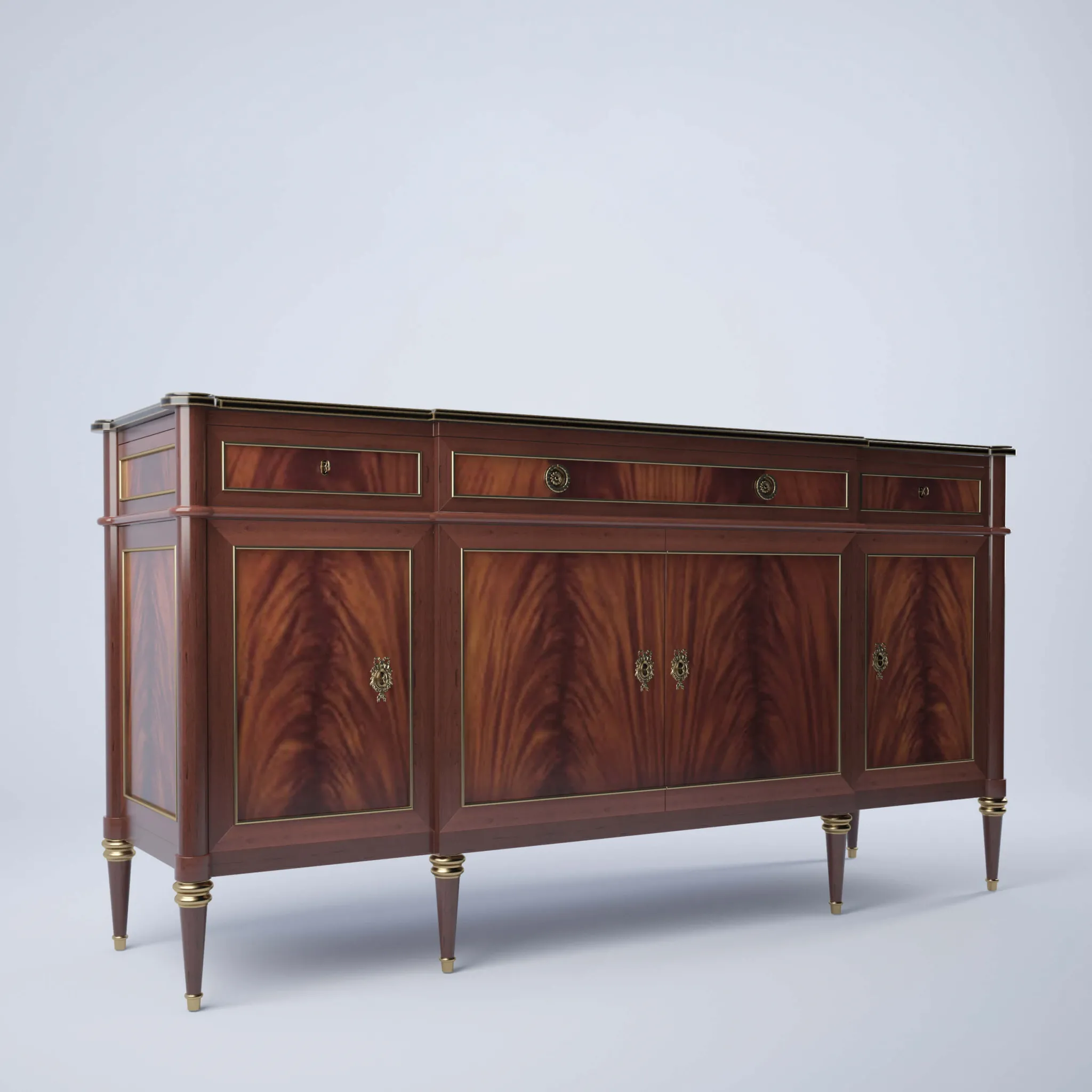 furniture – Low cabinet 004 3ds Max