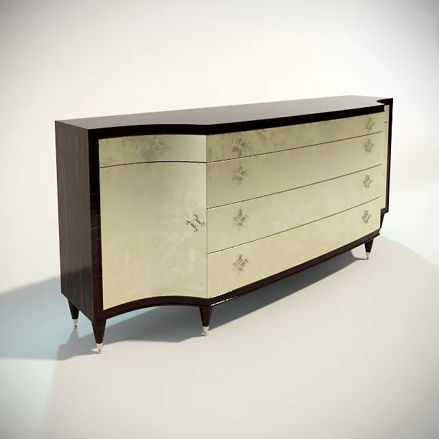 furniture – Low cabinet 01 3ds Max