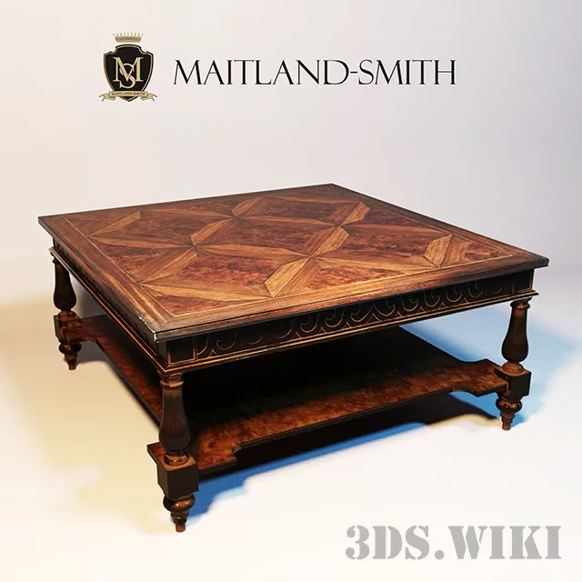 furniture – Maitland Smith cocktail table 3ds Max