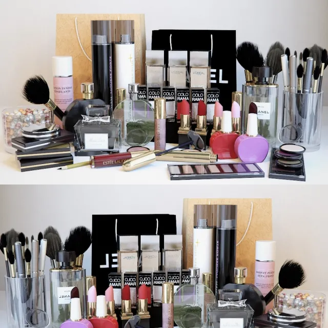 furniture – Makeup kit 3ds Max