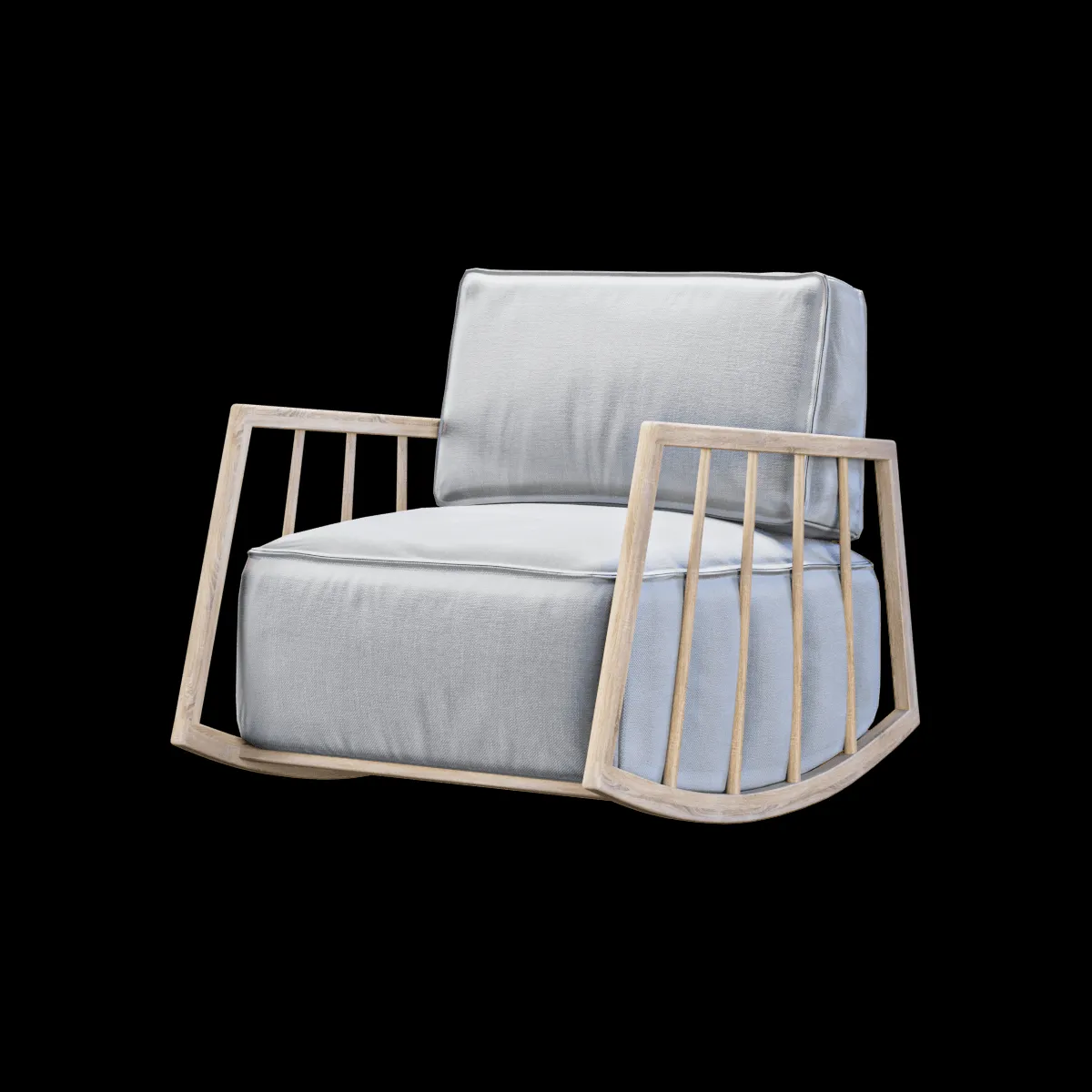 furniture – Mama rocking armchair 3ds Max