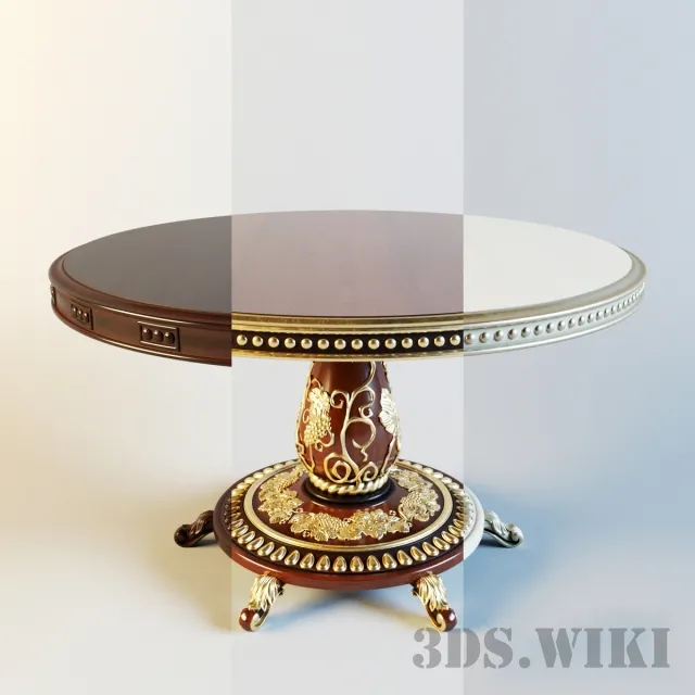 furniture – Margarita Table with Different Options 3ds Max