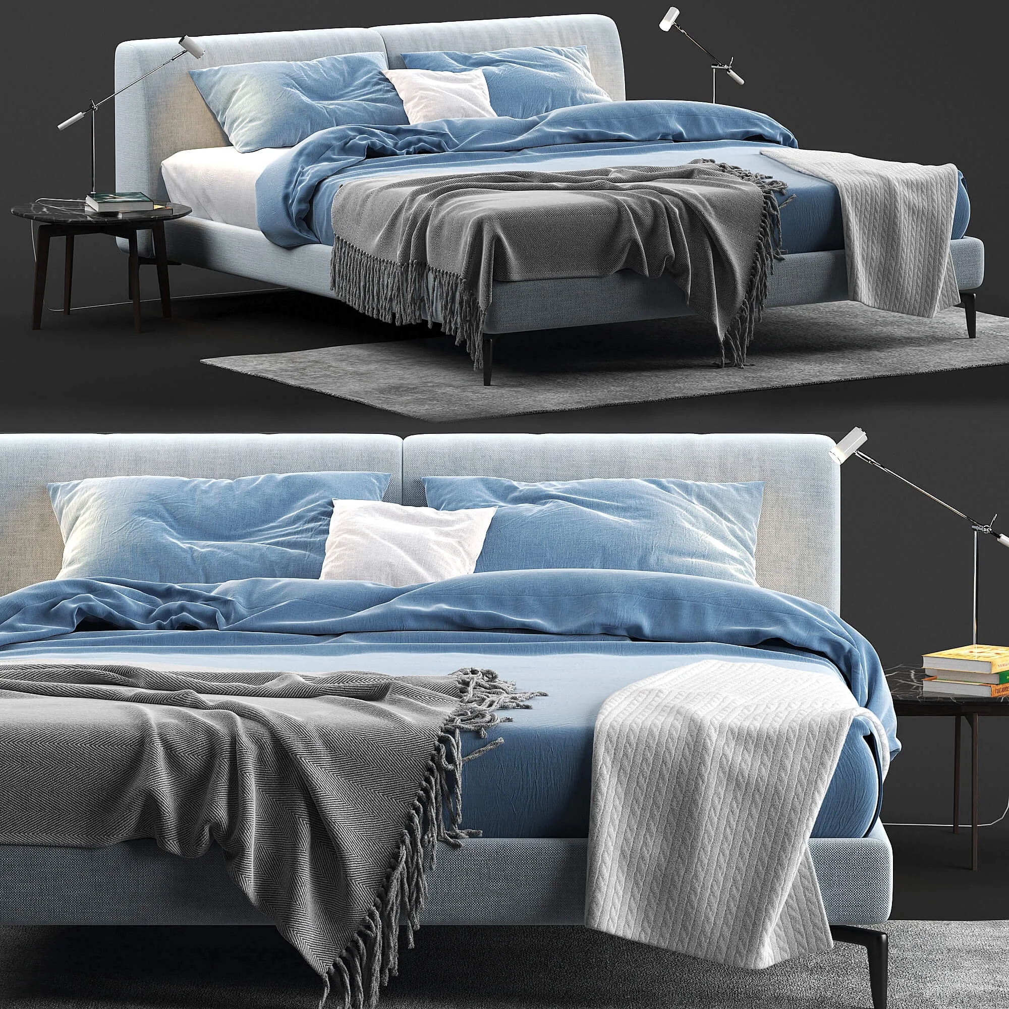 furniture – Margot bed 2014 3ds Max