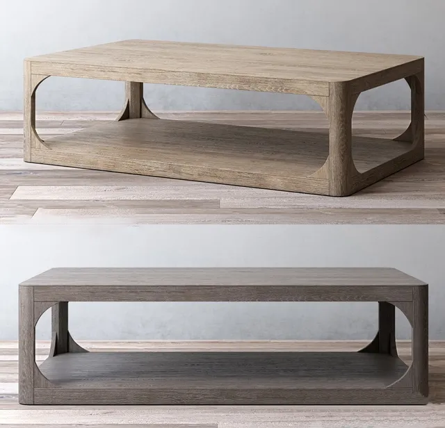 furniture – Martens Rectangular coffee table 8 3ds Max