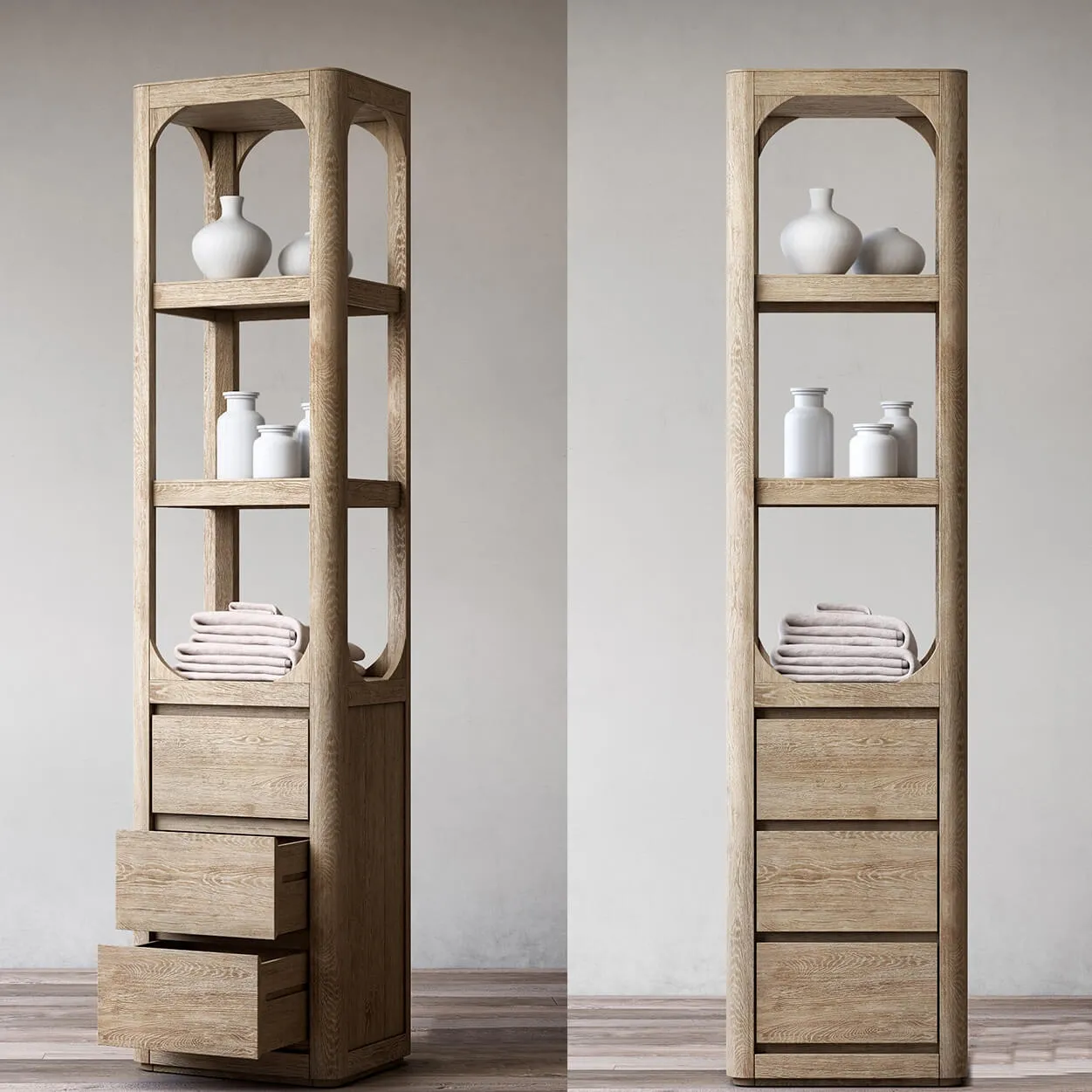 furniture – Martens Tall  Batch  cabinet 3ds Max
