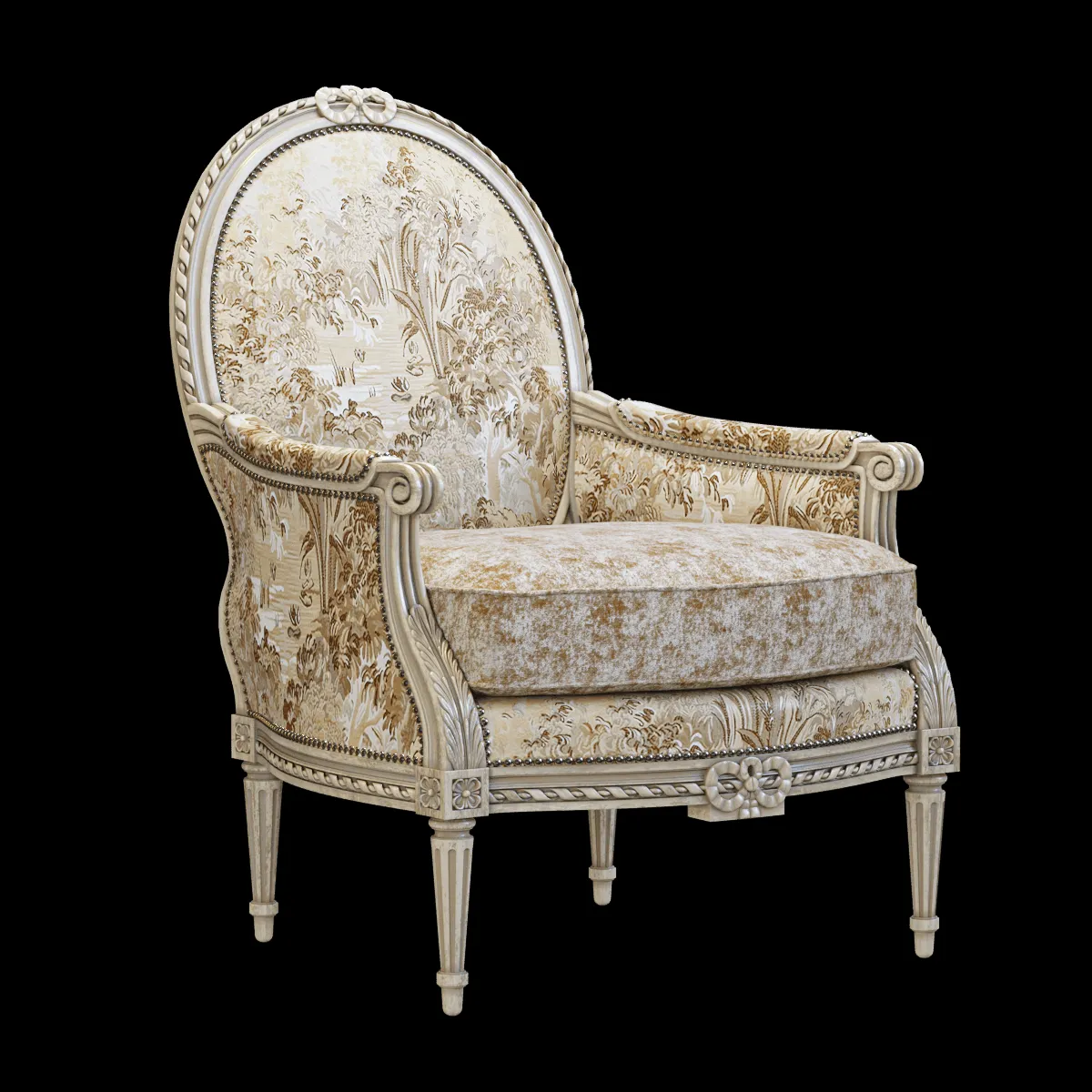 furniture – Massoud Tea Garden armchair 3ds Max