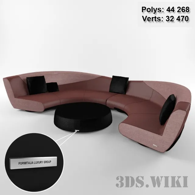 furniture – MBS 009 Formitalia 3ds Max