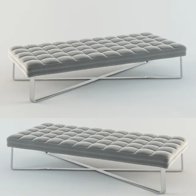 furniture – Meridiani  Lolyta bench 3ds Max