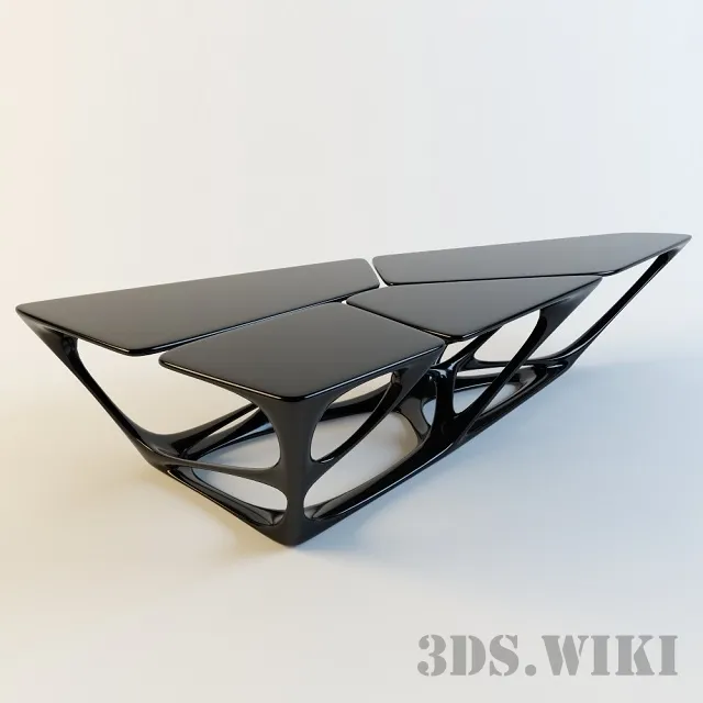 furniture – Mesa Designer Coffee Table by Zaha Hadid 3ds Max