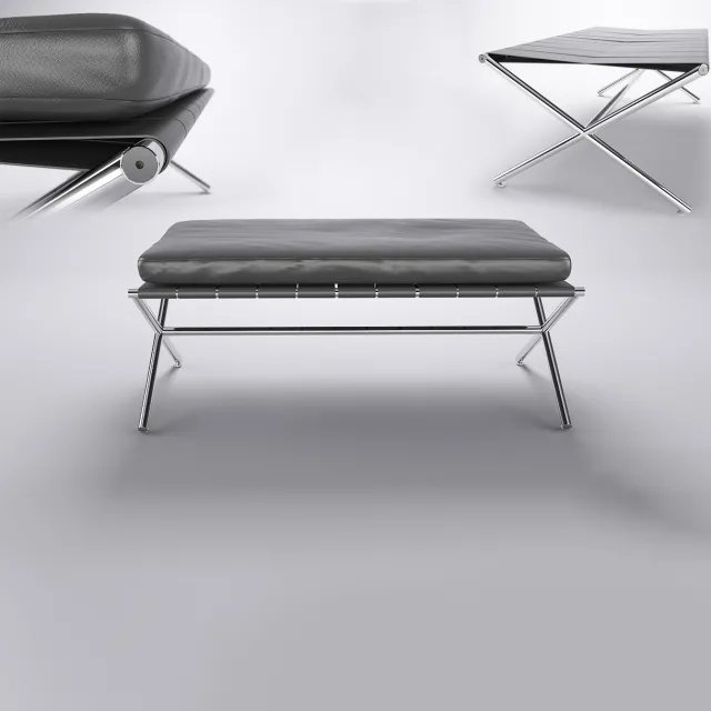 furniture – Minotti Bench by Designer Rodolfo Dordoni 3ds Max