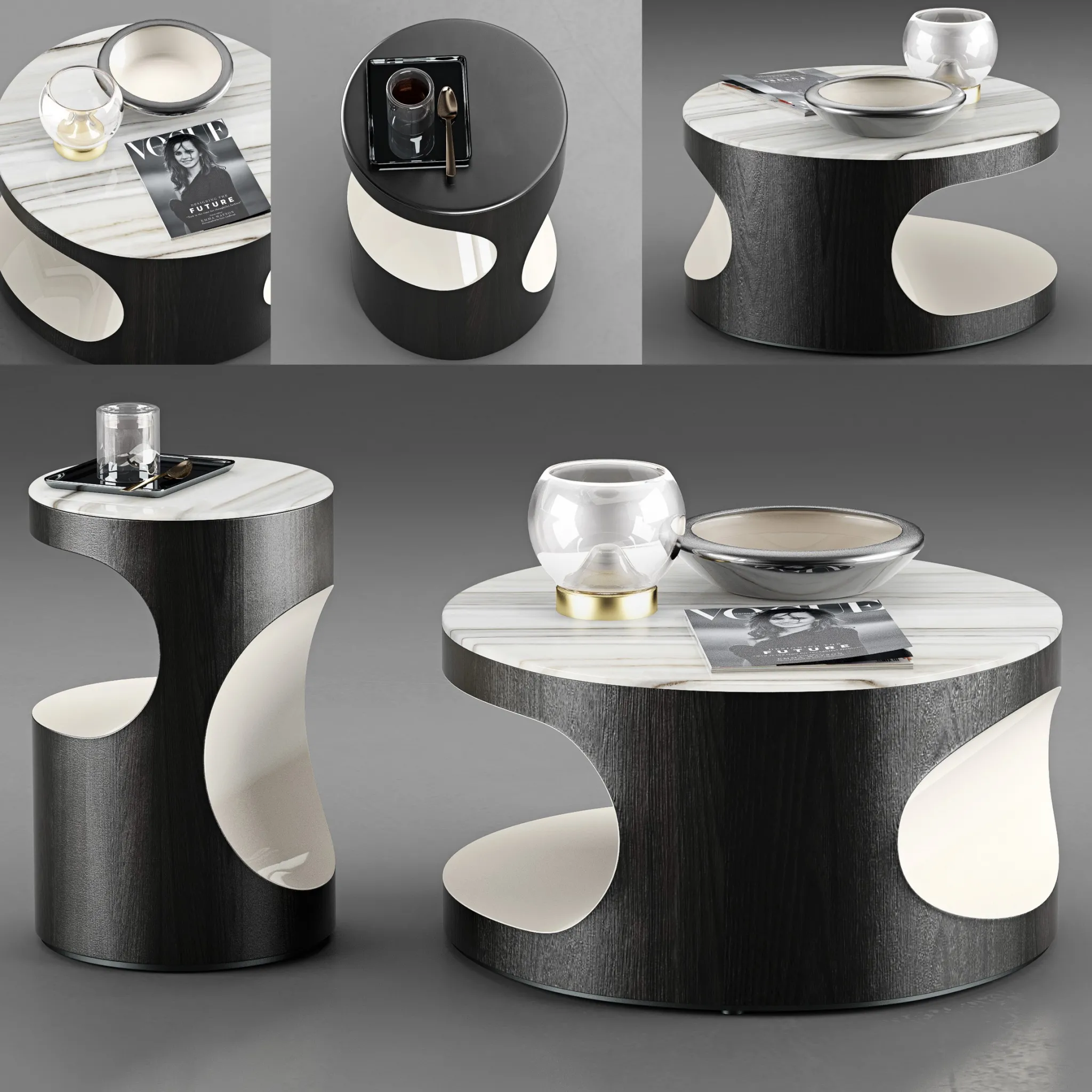 furniture – Minotti Boden coffee tables 3ds Max
