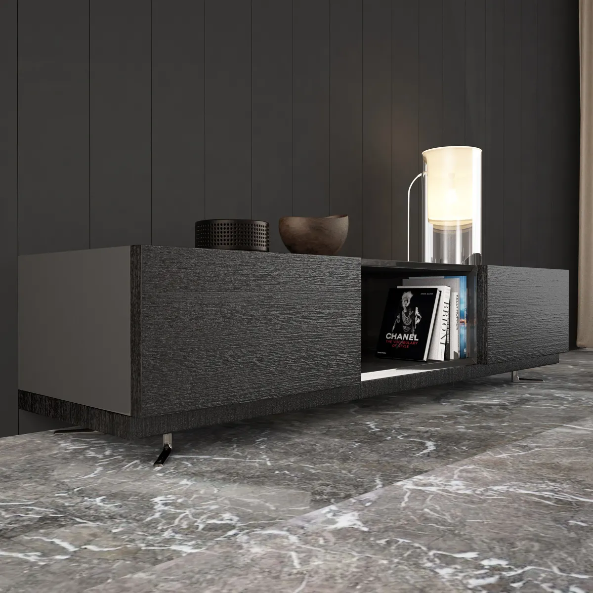 furniture – Minotti Connors sideboard 3ds Max