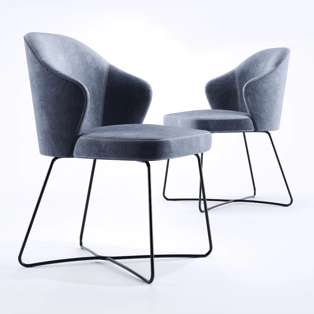 furniture – Minotti Leslie armchair 005 3ds Max