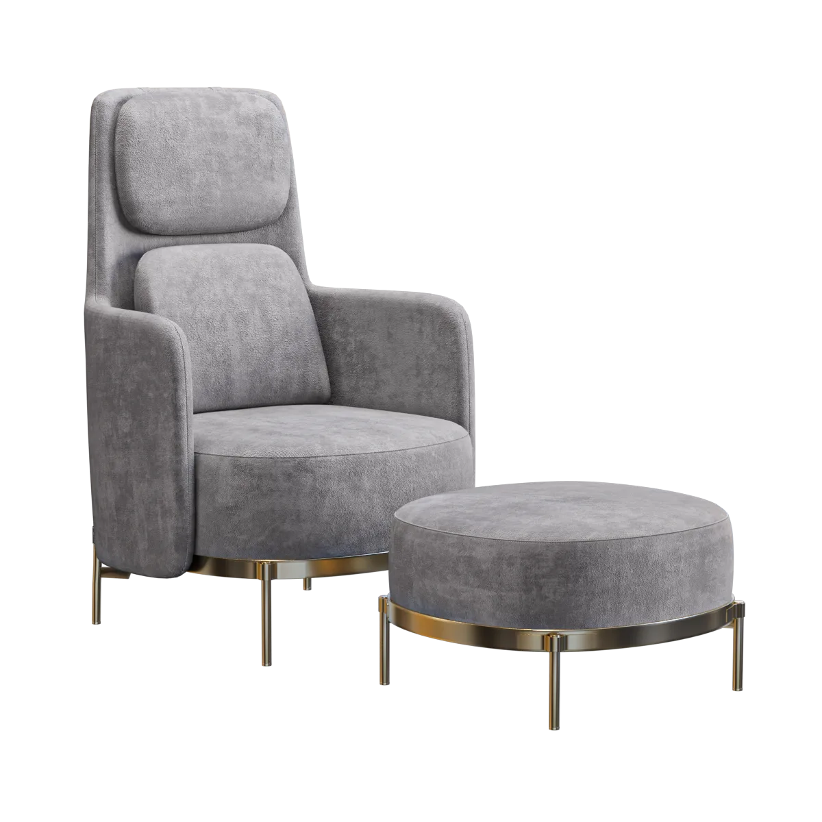 furniture – Minotti Tape armchair 3ds Max