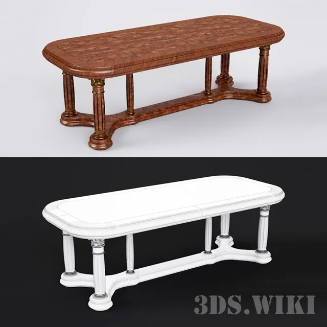 furniture – Mirandola table 3ds Max
