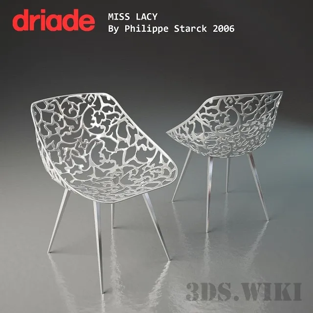 furniture – Miss Lacy Chair by Philippe Starck 3ds Max