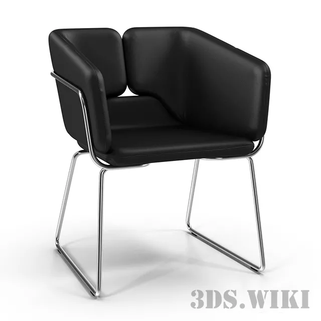 furniture – Mixx Sled Chair by Area Declic 3ds Max