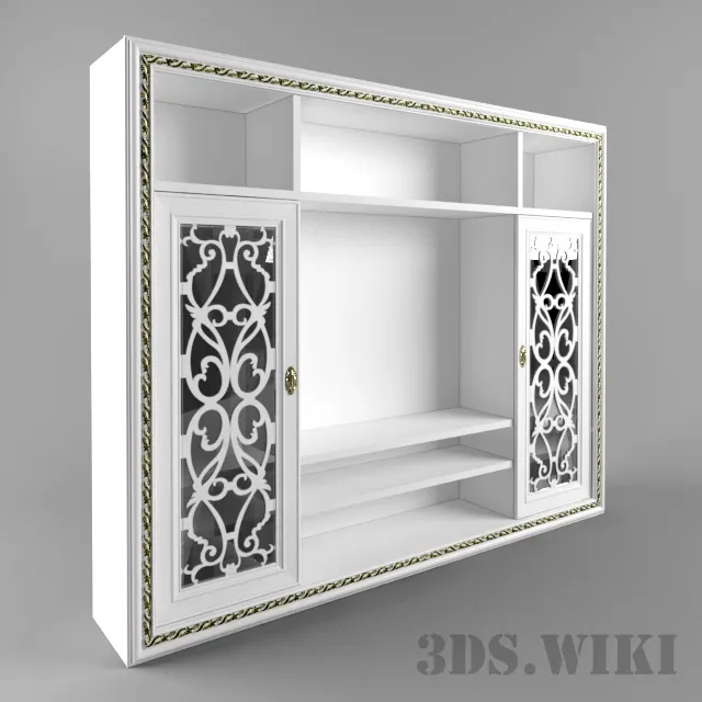 furniture – Modenese Gastone Serena Library 3ds Max