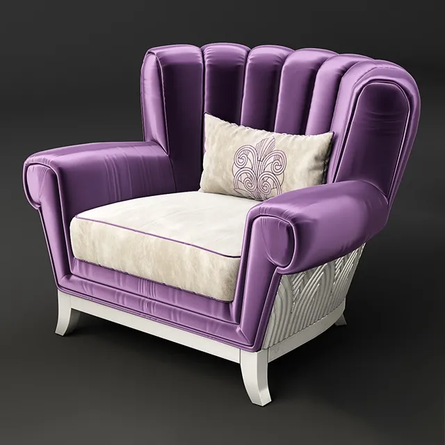 furniture – Modern armchair  01 3ds Max