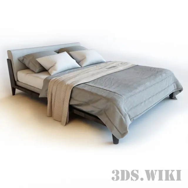 furniture – Modern bed 3ds Max