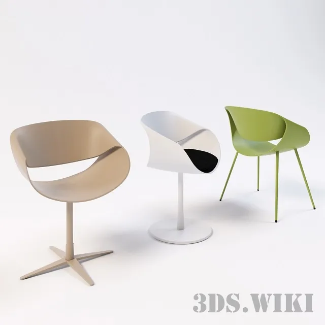 furniture – Modern chairs Zuco Little Perillo 3ds Max