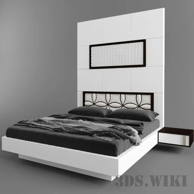 furniture – Modern classic bed 3ds Max