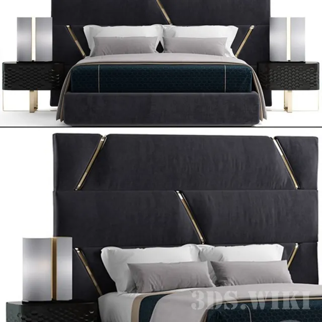 furniture – Modern design bed 3ds Max