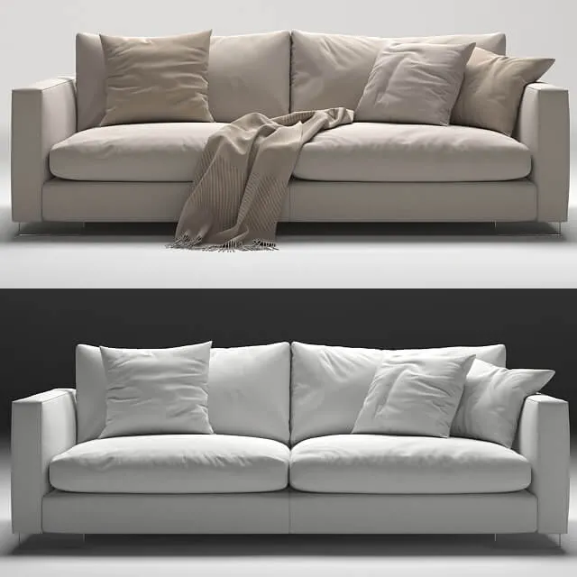 furniture – Modern sofa Flexform 3ds Max