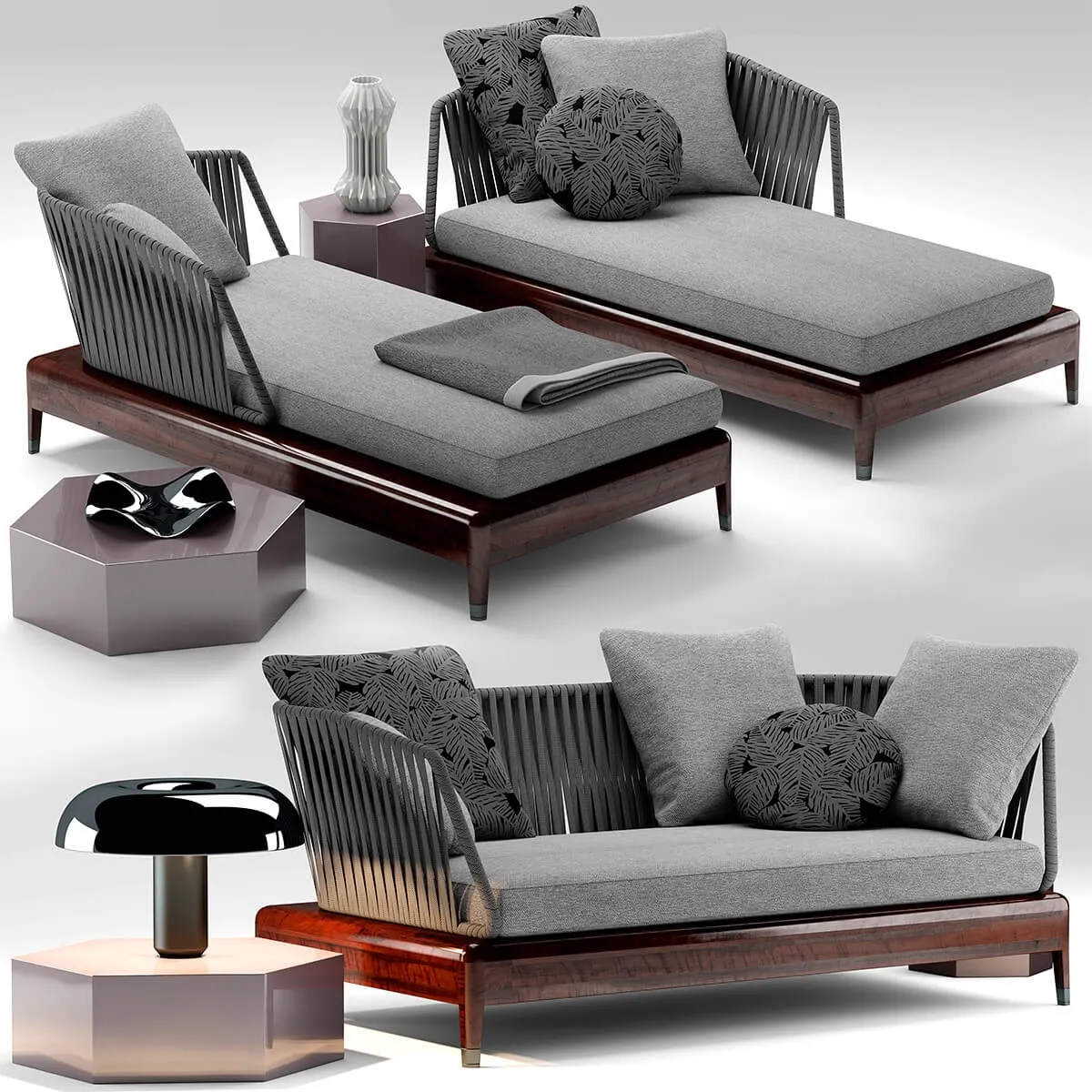 furniture – Modular sofa  05 3ds Max