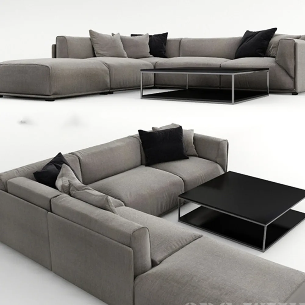 furniture – Modular sofa Bacon Meridiani 3ds Max