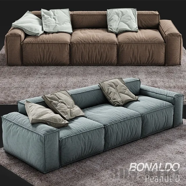 furniture – Modular sofa Peanut B Bonaldo 3ds Max