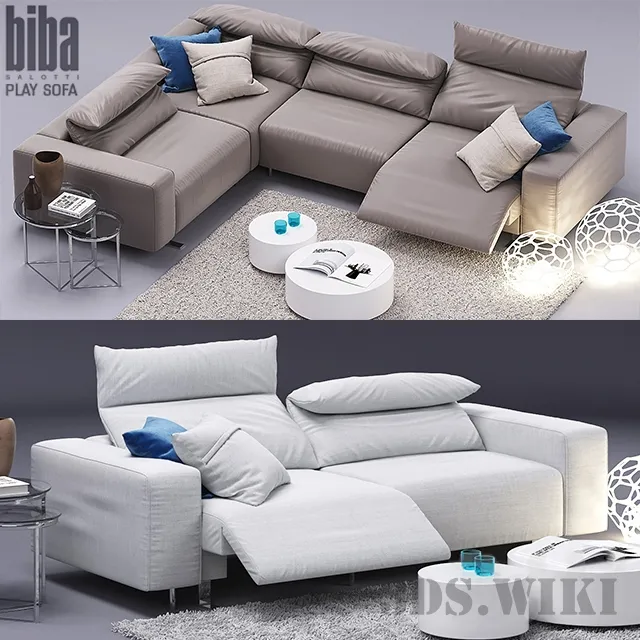 furniture – Modular sofa set 3ds Max