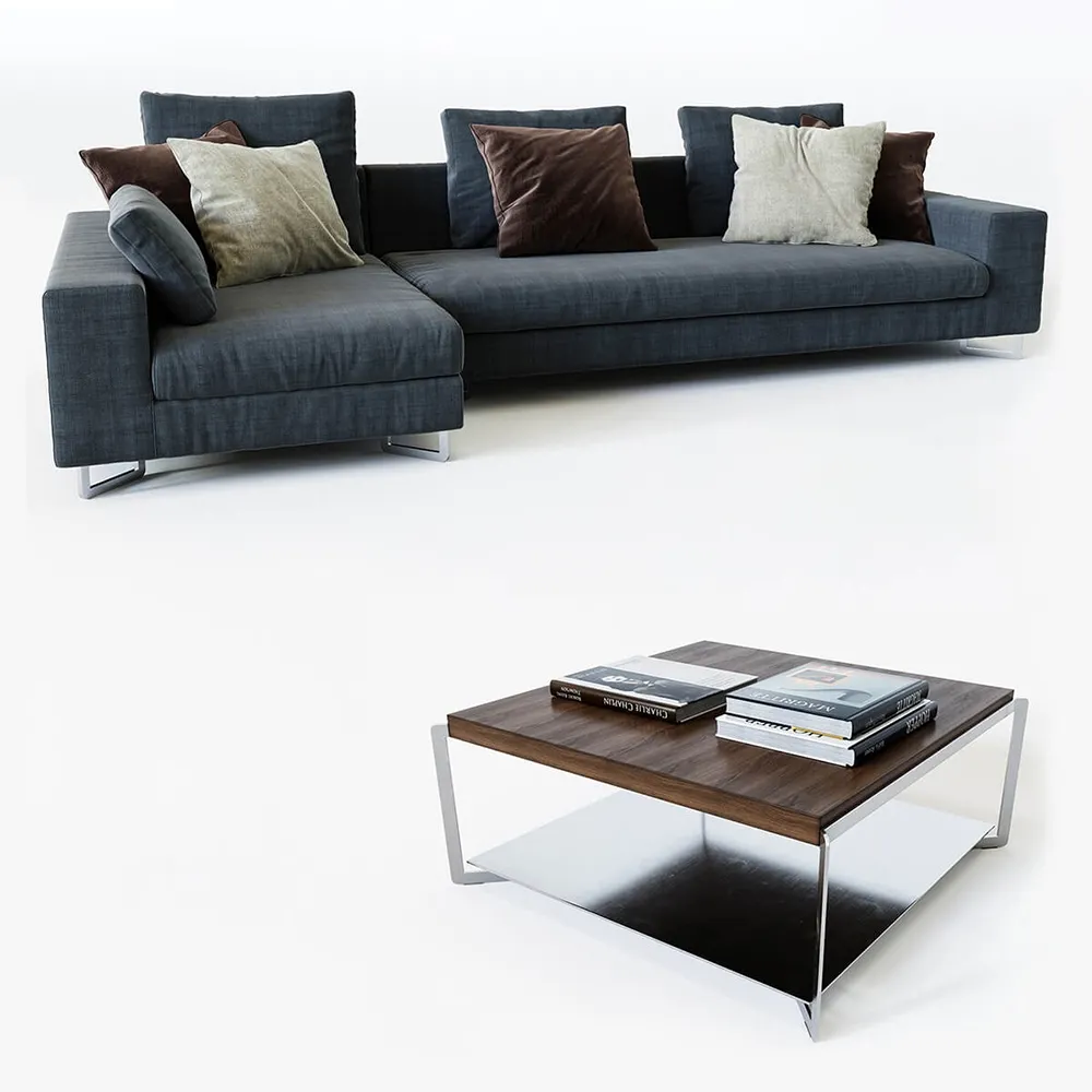furniture – Molteni Sofa 01 3ds Max