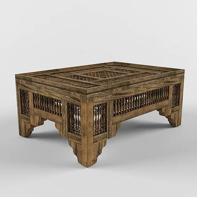 furniture – Morocco table 8 3ds Max