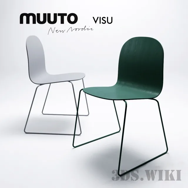 furniture – Muuto Visu chair 3ds Max