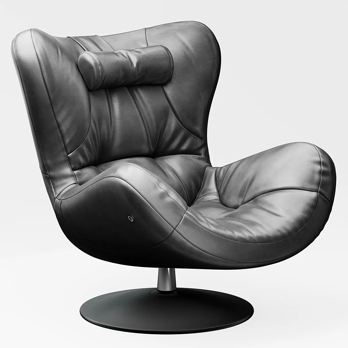 furniture – Naïve low armchair 02 3ds Max