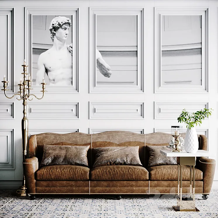 Furniture node for cafe restaurant_2 3DS Max