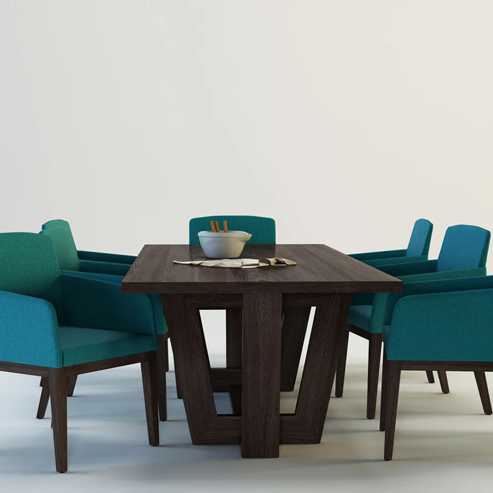 furniture – Novamobili table and chairs 3ds Max