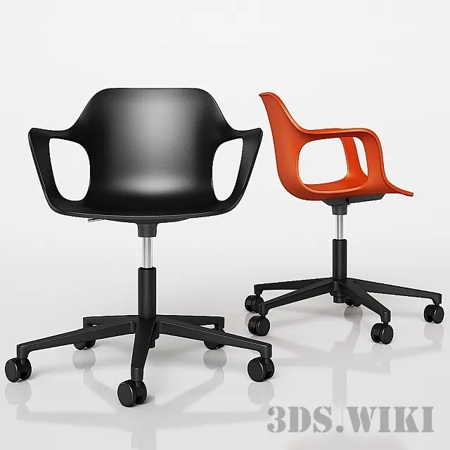 furniture – Office chair HAL ARMCHAIR STUDIO 3ds Max