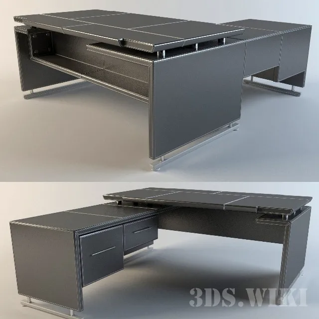 furniture – Office desk 3ds Max