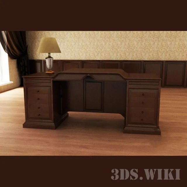 furniture – Office desk 3ds Max
