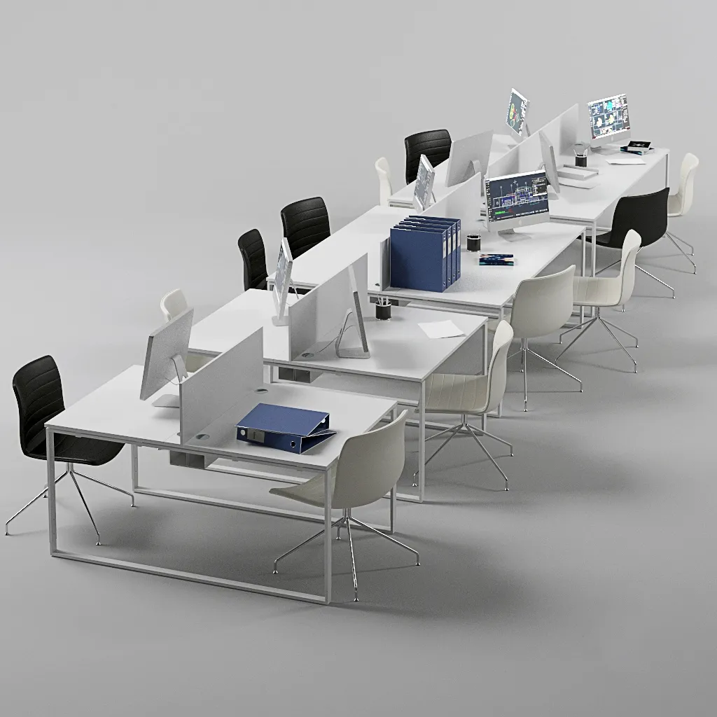 furniture – Office desks 03 3ds Max