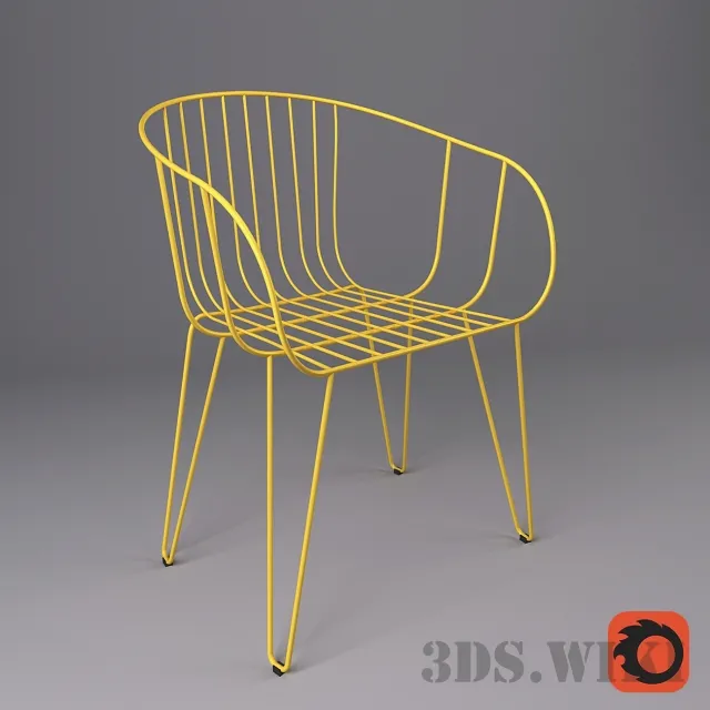 furniture – Olivo Armchair by iSimar 3ds Max