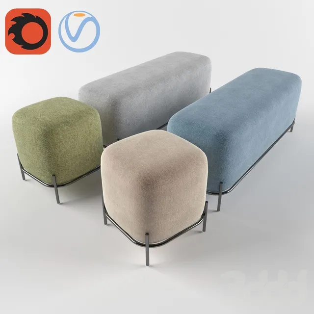 FURNITURE – OTHER SOFT SEATING – 3D MODELS – 3DS MAX – FREE DOWNLOAD – 8889