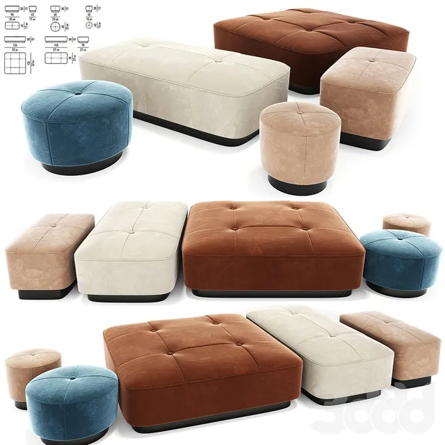 FURNITURE – OTHER SOFT SEATING – 3D MODELS – 3DS MAX – FREE DOWNLOAD – 8945