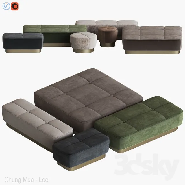 FURNITURE – OTHER SOFT SEATING – 3D MODELS – 3DS MAX – FREE DOWNLOAD – 8985