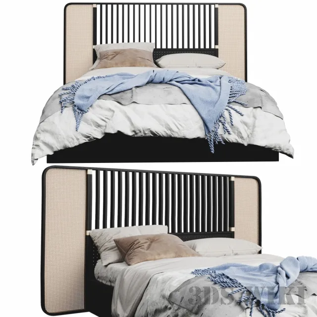 furniture – OttoW bed 3ds Max
