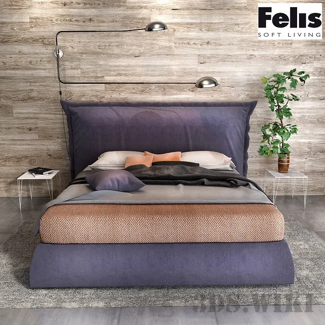 furniture – PARKER By Felis bed 3ds Max