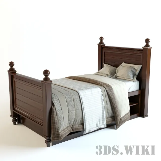 furniture – Paula Deen bed 3ds Max